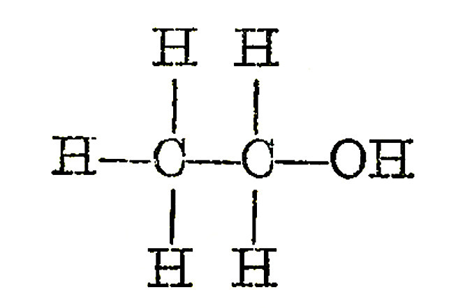 乙醇结构简式和结构式图片